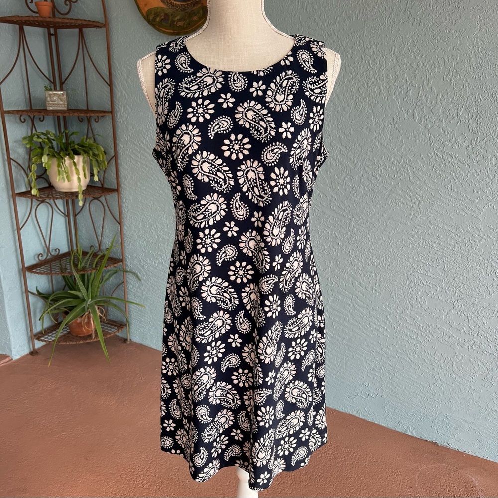 Tommy Hilfiger Lady’s Navy Blue Dress Classic Cocktail/Wedding Guest